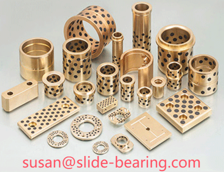 Graphite Bronze Bushing Full Brass Bearing Copper Bush