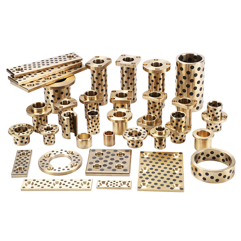 Solid Lubricating Bushing Gasket Copper Sleeve H68 H70 H85 H90 Bc6c Bronze Bushing Tin Bronze CuSn12 Aluminum Bronze Bearing C60600 C64200 C60800