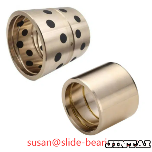Solid Lubricating Bushing Gasket Copper Sleeve H68 H70 H85 H90 Bc6c Bronze Bushing Tin Bronze CuSn12 Aluminum Bronze Bearing C60600 C64200 C60800